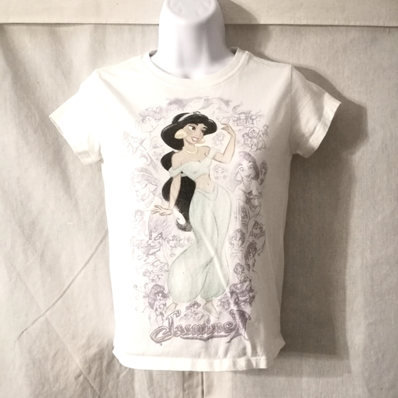 Girls L Disney Princess Jasmine Shirt - Picture 1 of 5